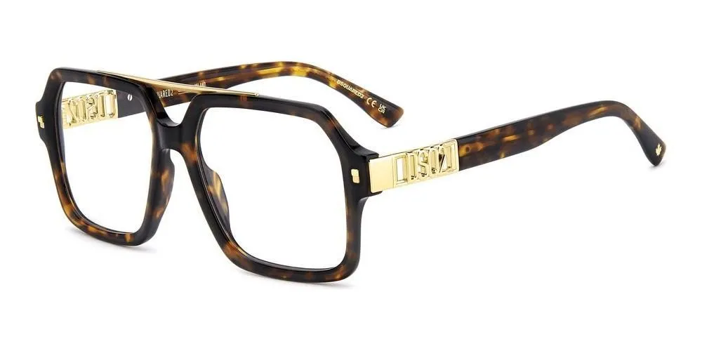 Dsquared2 Eyewear Pilot Frame Glasses