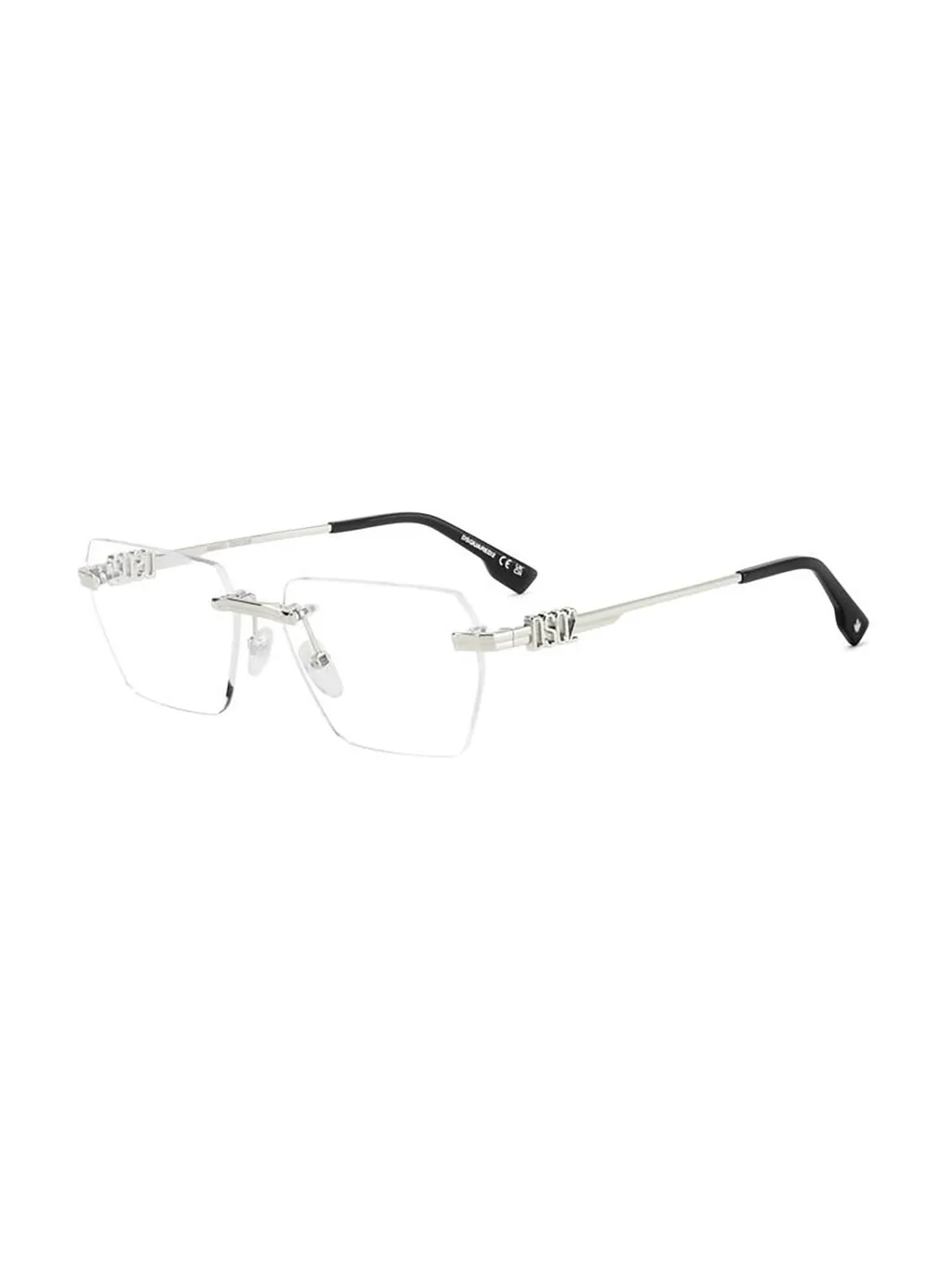 Dsquared2 Eyewear Geometric Frameless Glasses