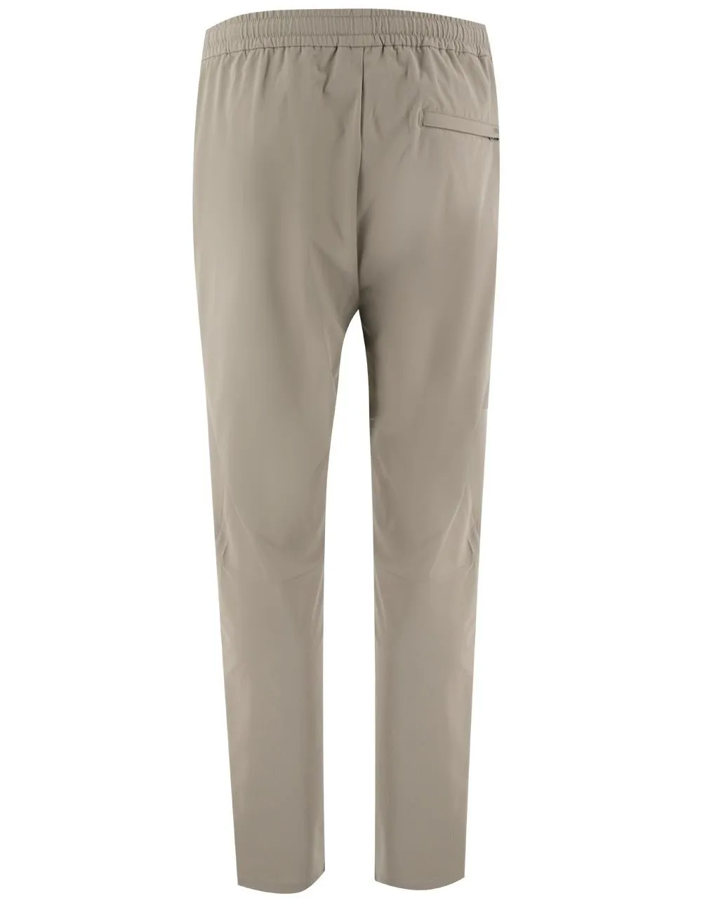 Duno Elasticated Waist Straight-Leg Pants