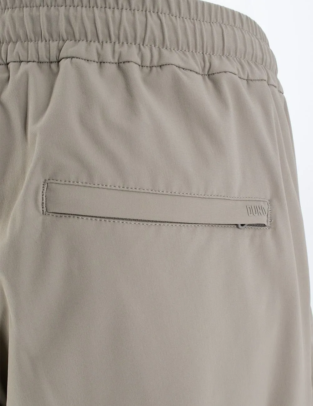 Duno Elasticated Waist Straight-Leg Pants