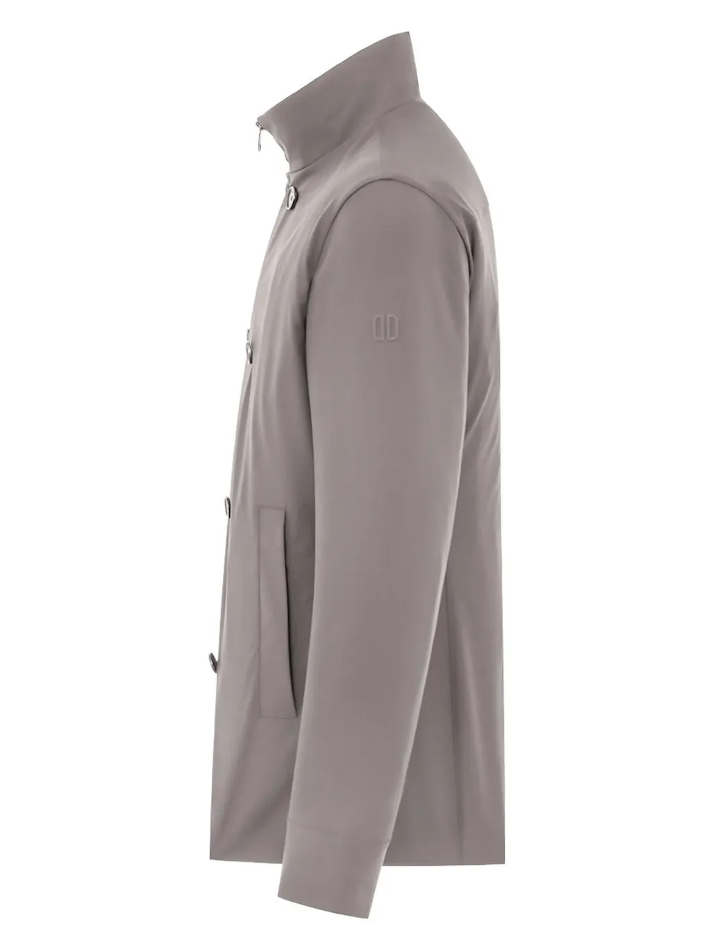 Duno Double-Breasted Stand Collar Jacket