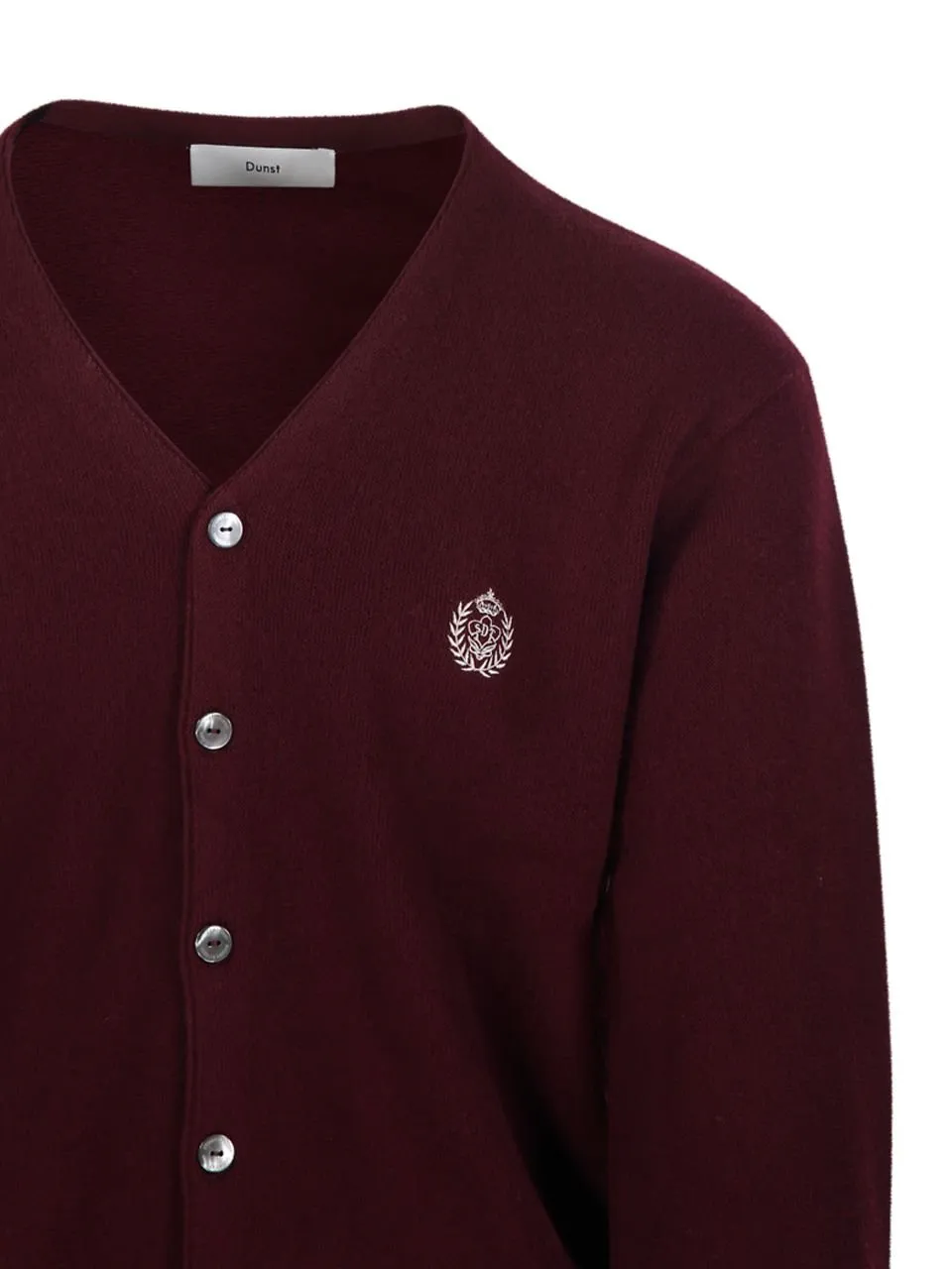 Dunst Logo Wool Cardigan