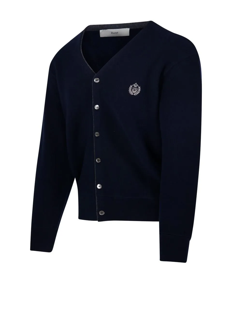 Dunst Logo Wool Cardigan