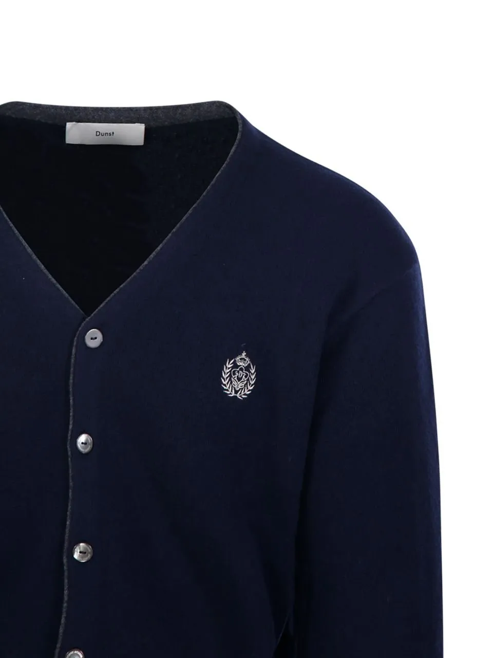 Dunst Logo Wool Cardigan