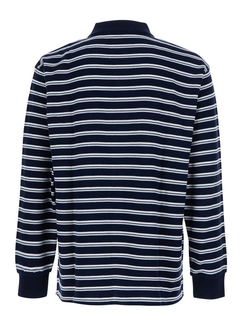 Dunst Striped Collared Polo Shirt