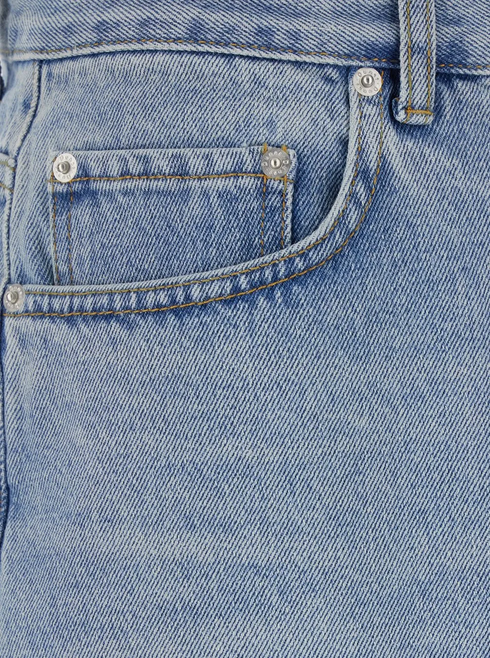Dunst Five Pocket Logo Patch Jeans
