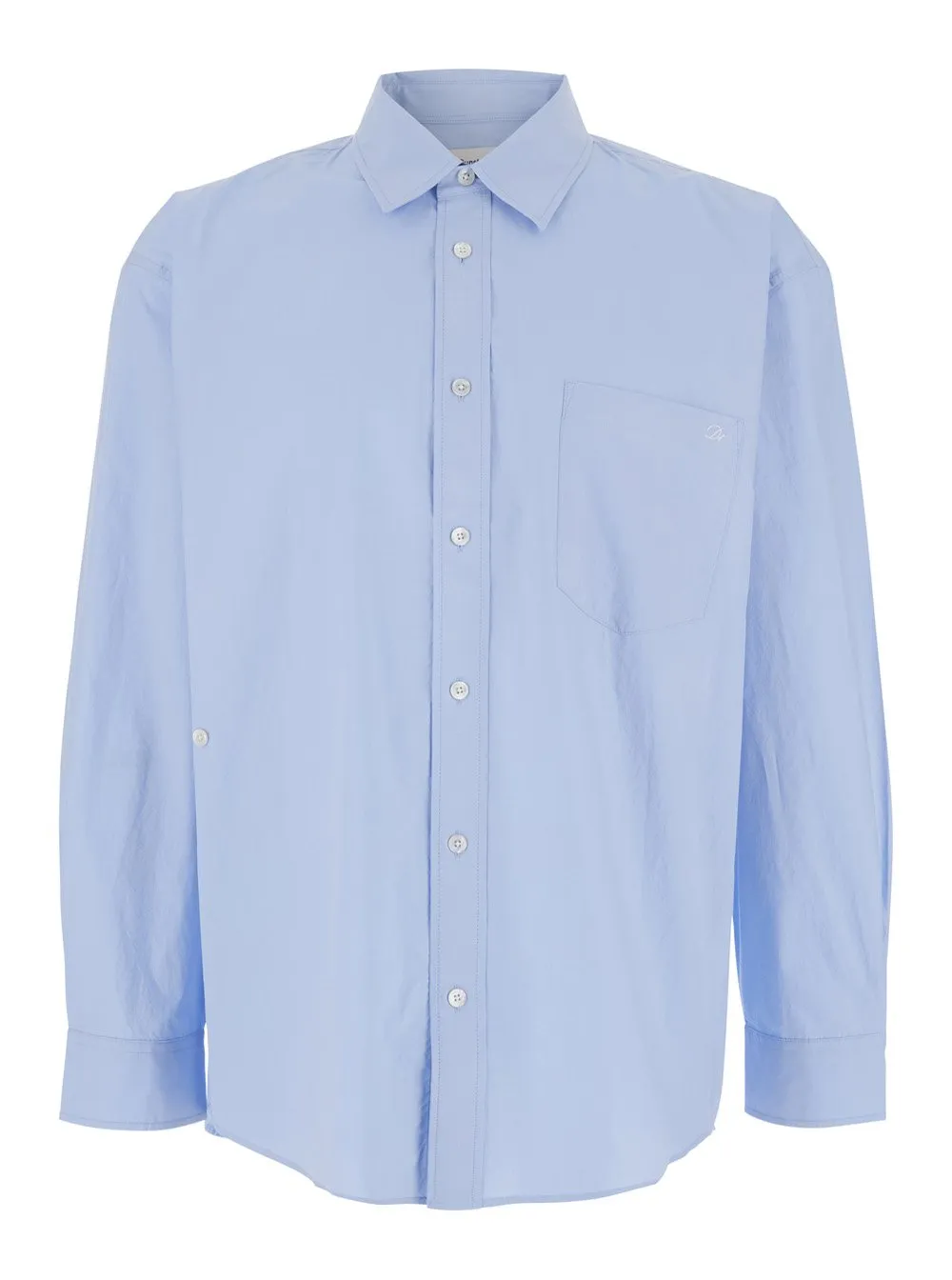 Dunst Shirt With Front Pocket And Logo