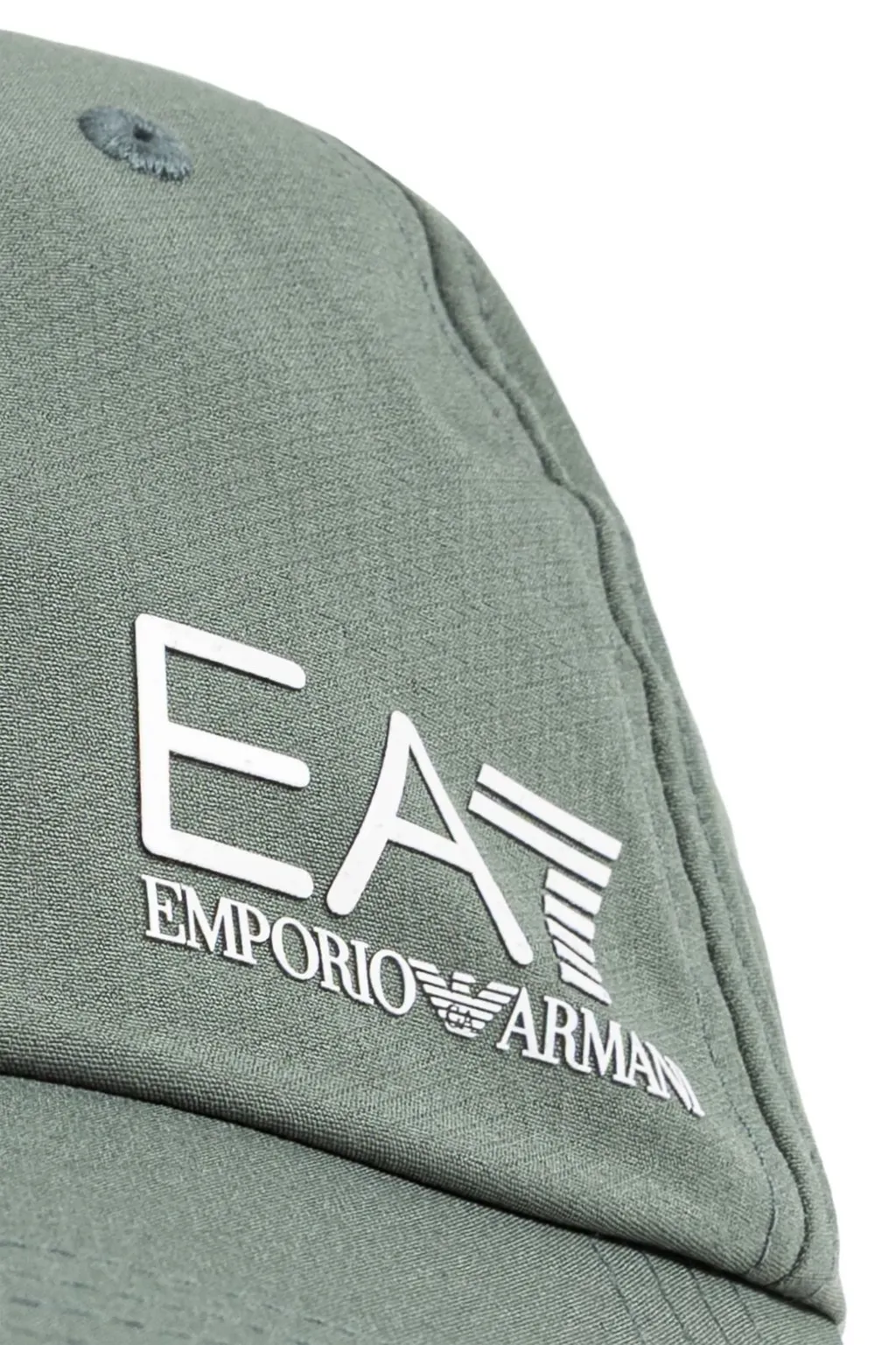 Ea7 Emporio Armani Logo Printed Baseball Cap