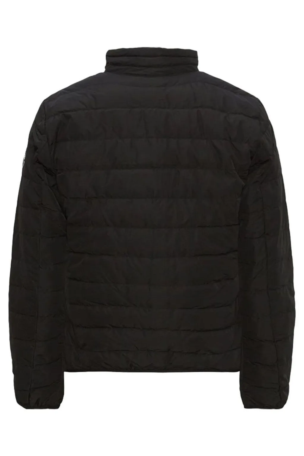 Ea7 Emporio Armani Logo-Patch Zipped Quilted Jacket