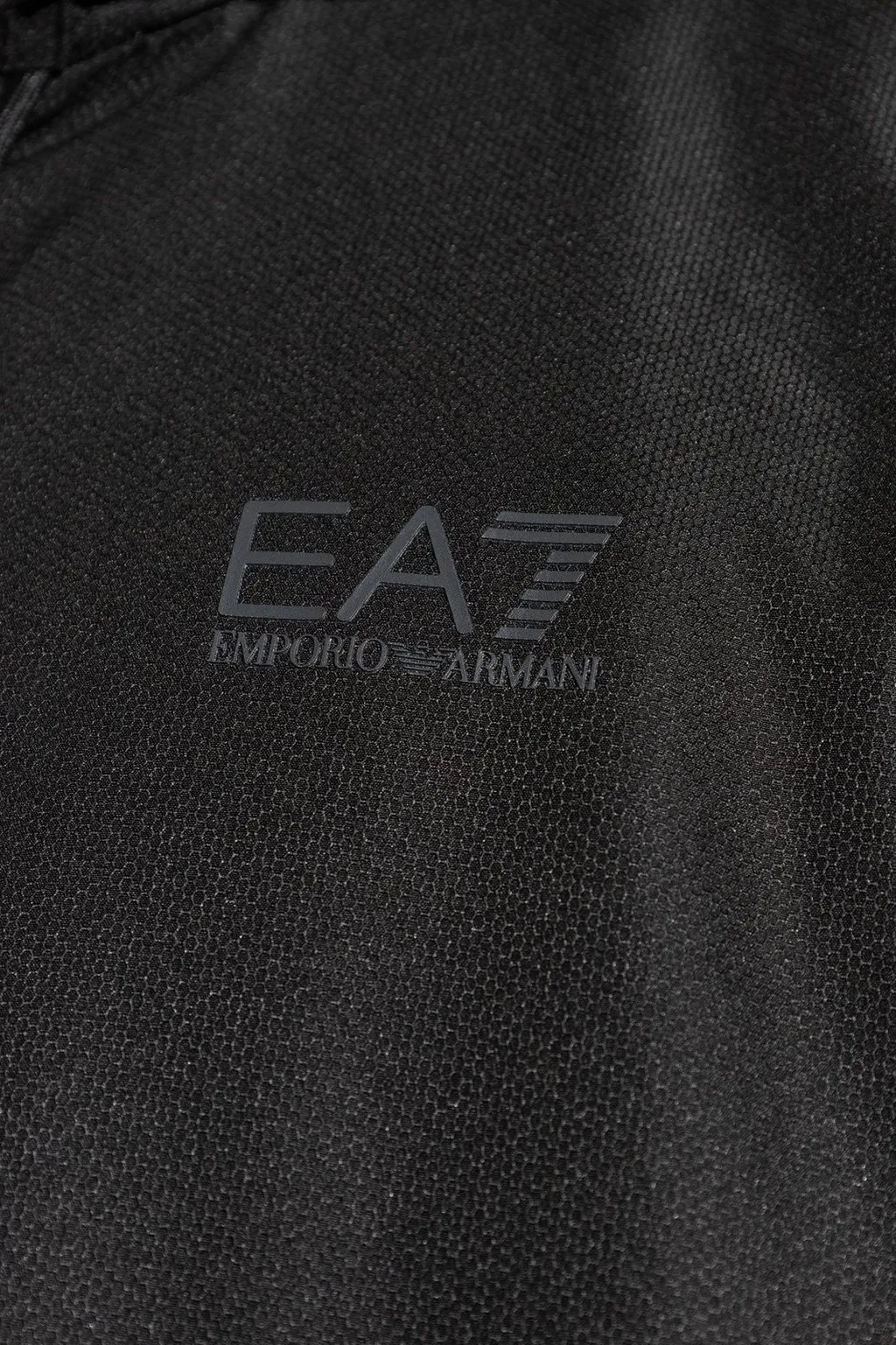 Ea7 Emporio Armani Logo Printed Two Piece Tracksuit Set