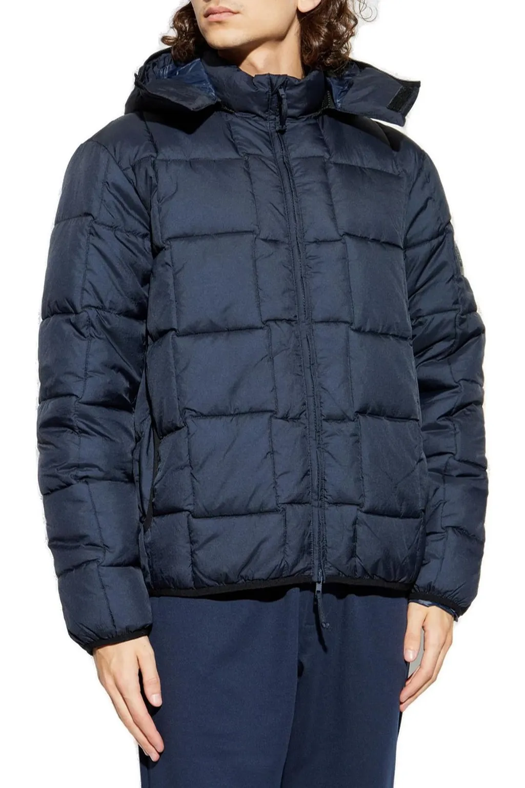 Ea7 Emporio Armani Padded Hooded Jacket