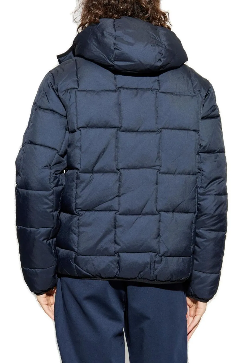 Ea7 Emporio Armani Padded Hooded Jacket