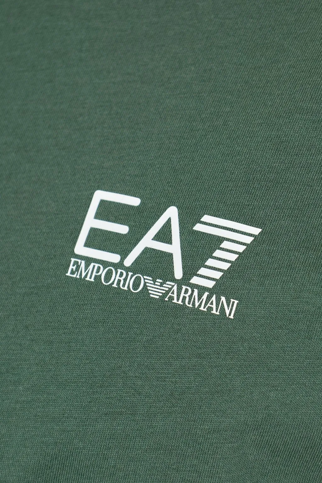 Ea7 Emporio Armani Logo Detailed Crewneck T-Shirt