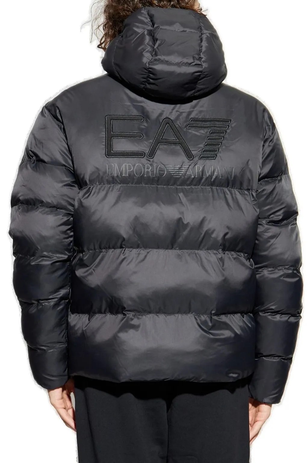 Ea7 Emporio Armani Hooded Padded Jacket