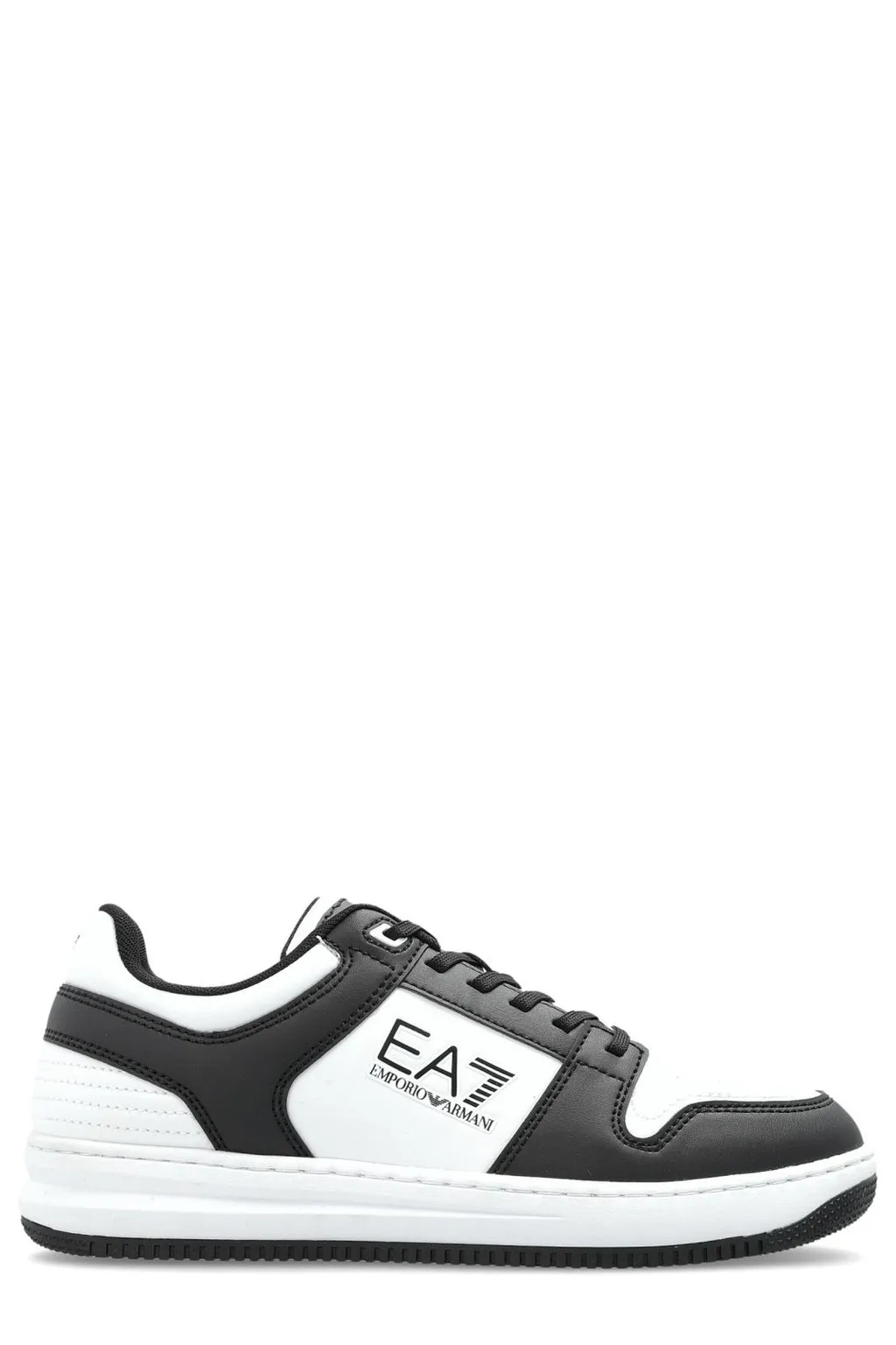 Ea7 Emporio Armani Logo Printed Low-Top Sneakers