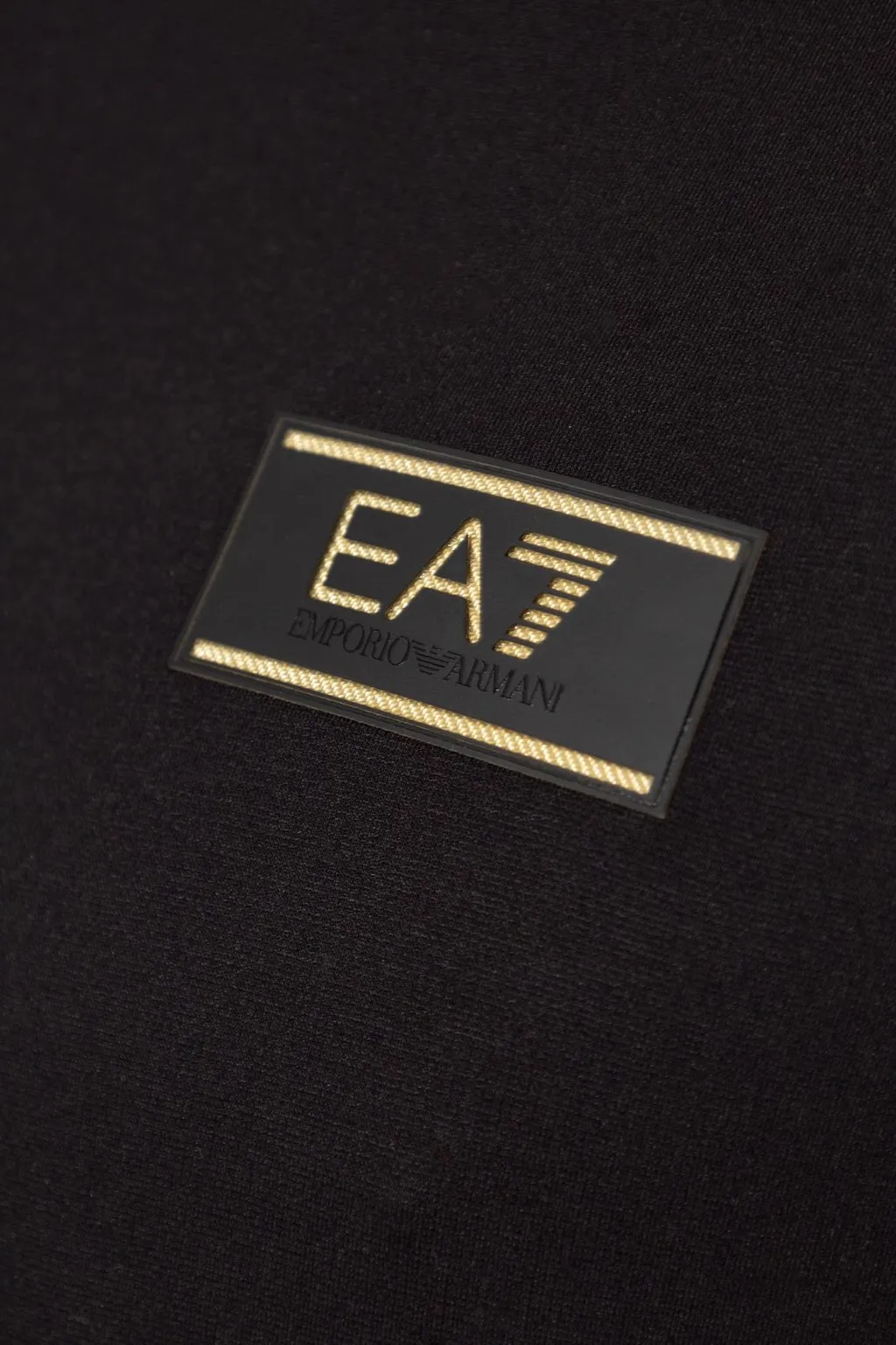 Ea7 Emporio Armani Logo Patch Crewneck T-Shirt