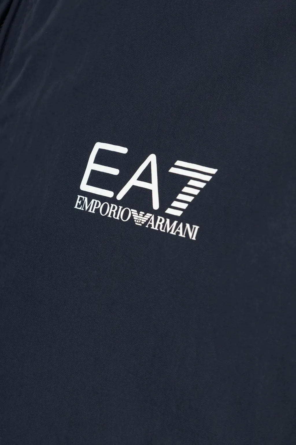 Ea7 Emporio Armani Logo-Printed Zipped Jacket