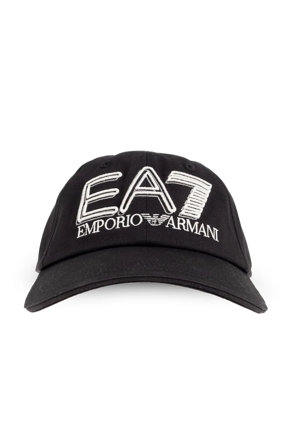 Ea7 Emporio Armani Logo Embroidered Baseball Cap