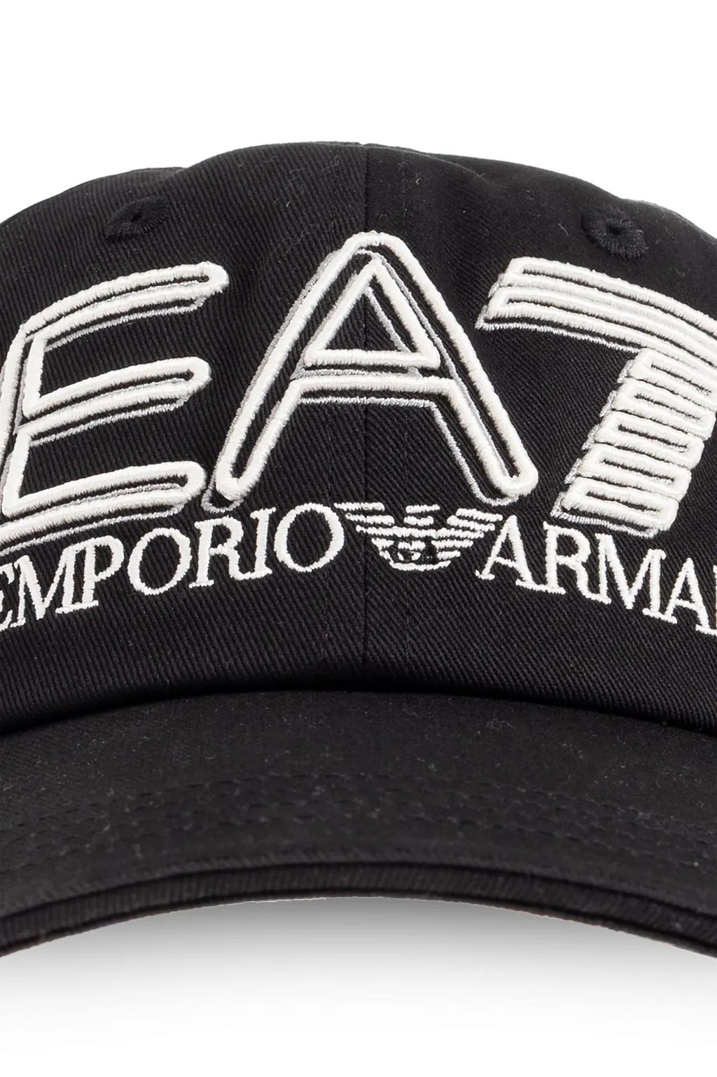 Ea7 Emporio Armani Logo Embroidered Baseball Cap