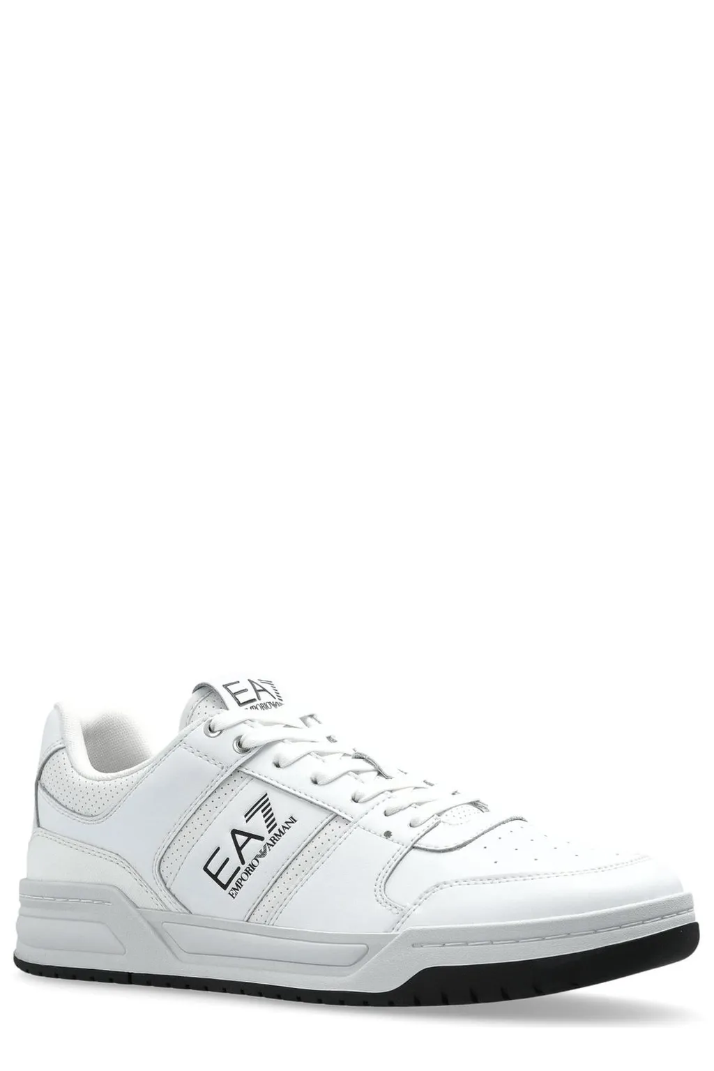 Ea7 Emporio Armani Logo Printed Low-Top Sneakers