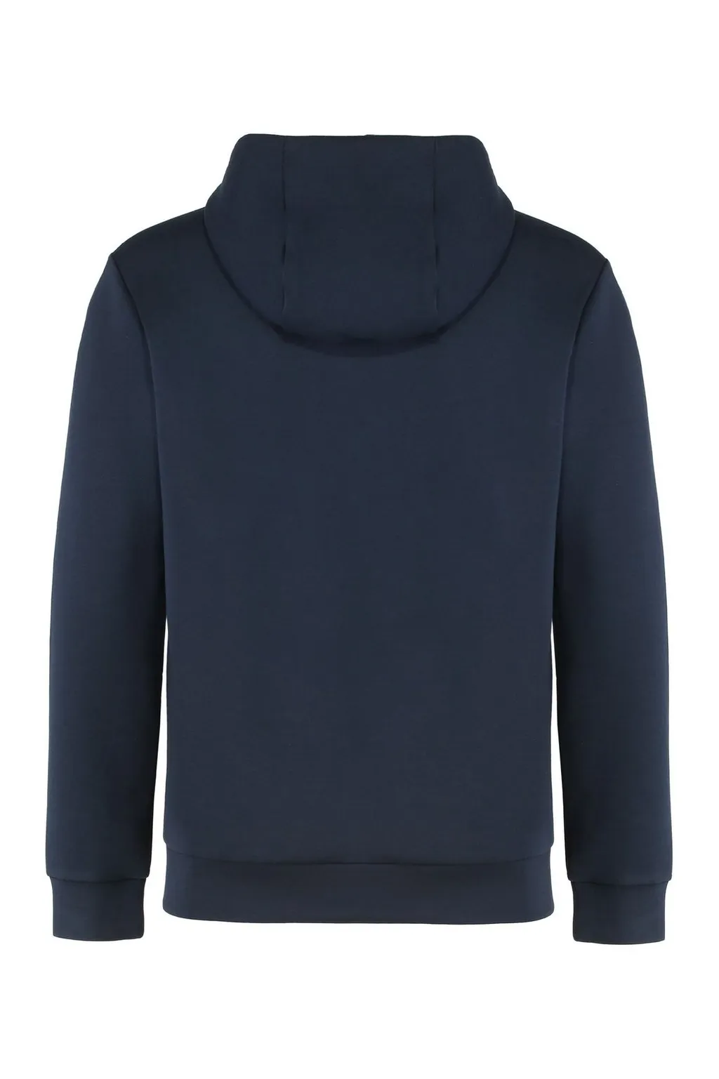 Ea7 Emporio Armani Logo Detailed Drawstring Hoodie