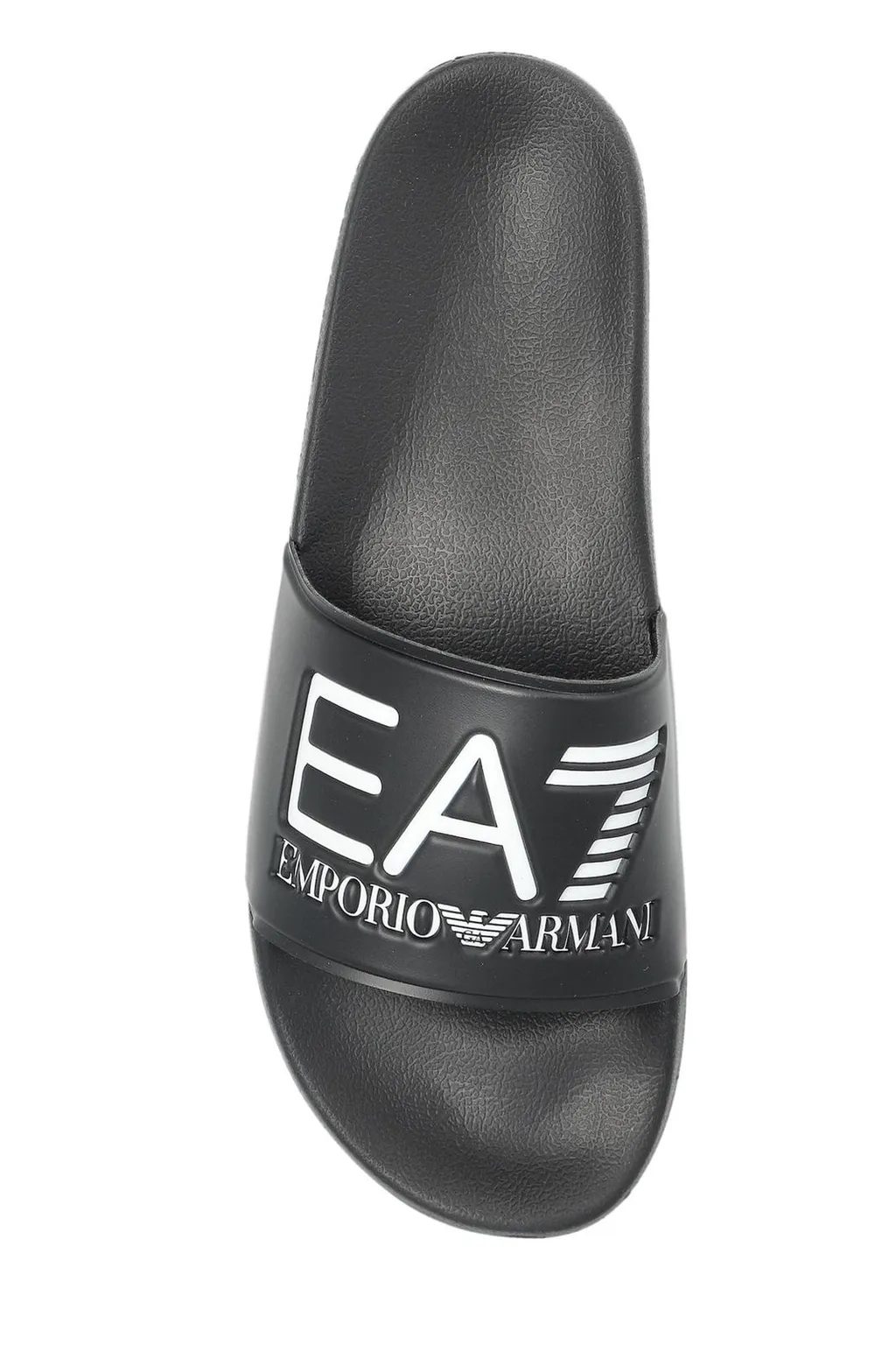 Ea7 Emporio Armani Logo Embossed Slide Sandals