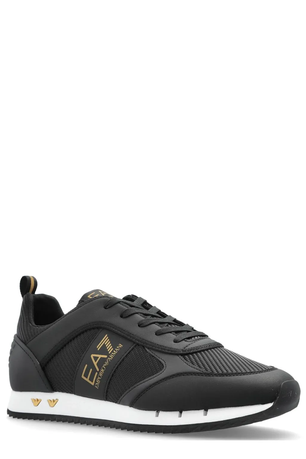 Ea7 Emporio Armani Logo Printed Low-Top Sneakers