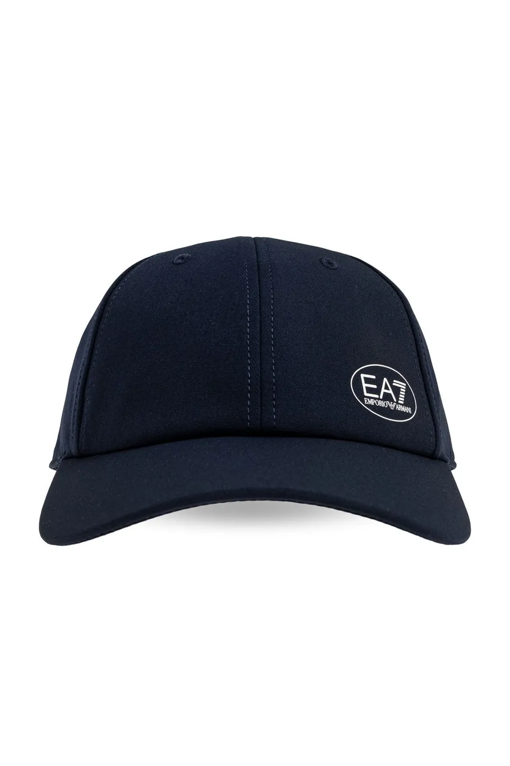 Ea7 Emporio Armani Logo Printed Baseball Cap