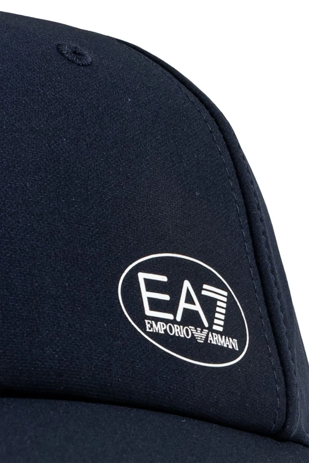 Ea7 Emporio Armani Logo Printed Baseball Cap