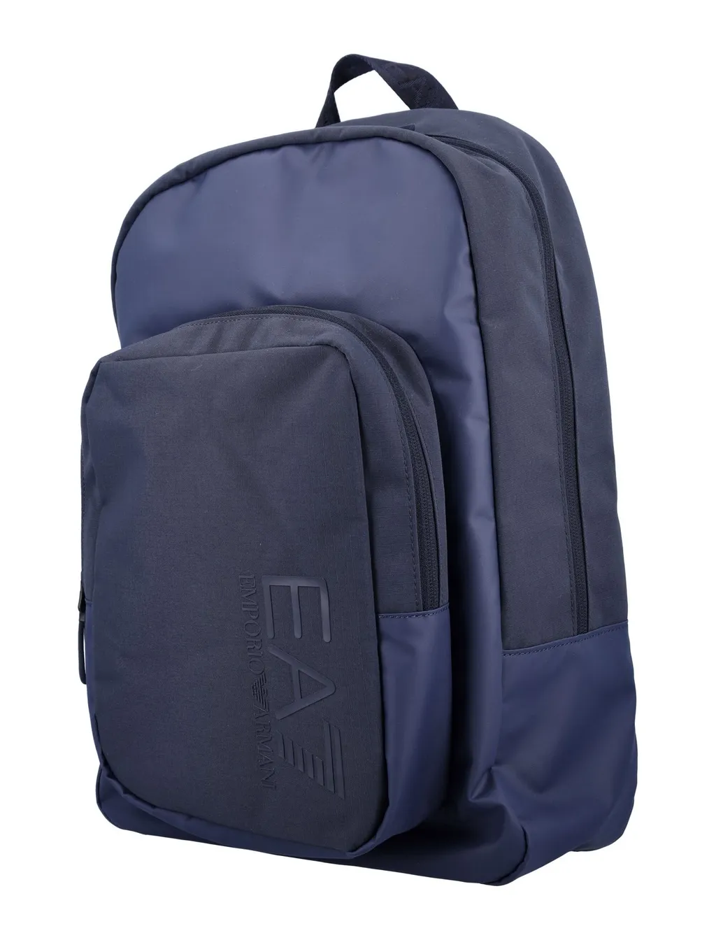 Ea7 Emporio Armani Logo Printed Backpack