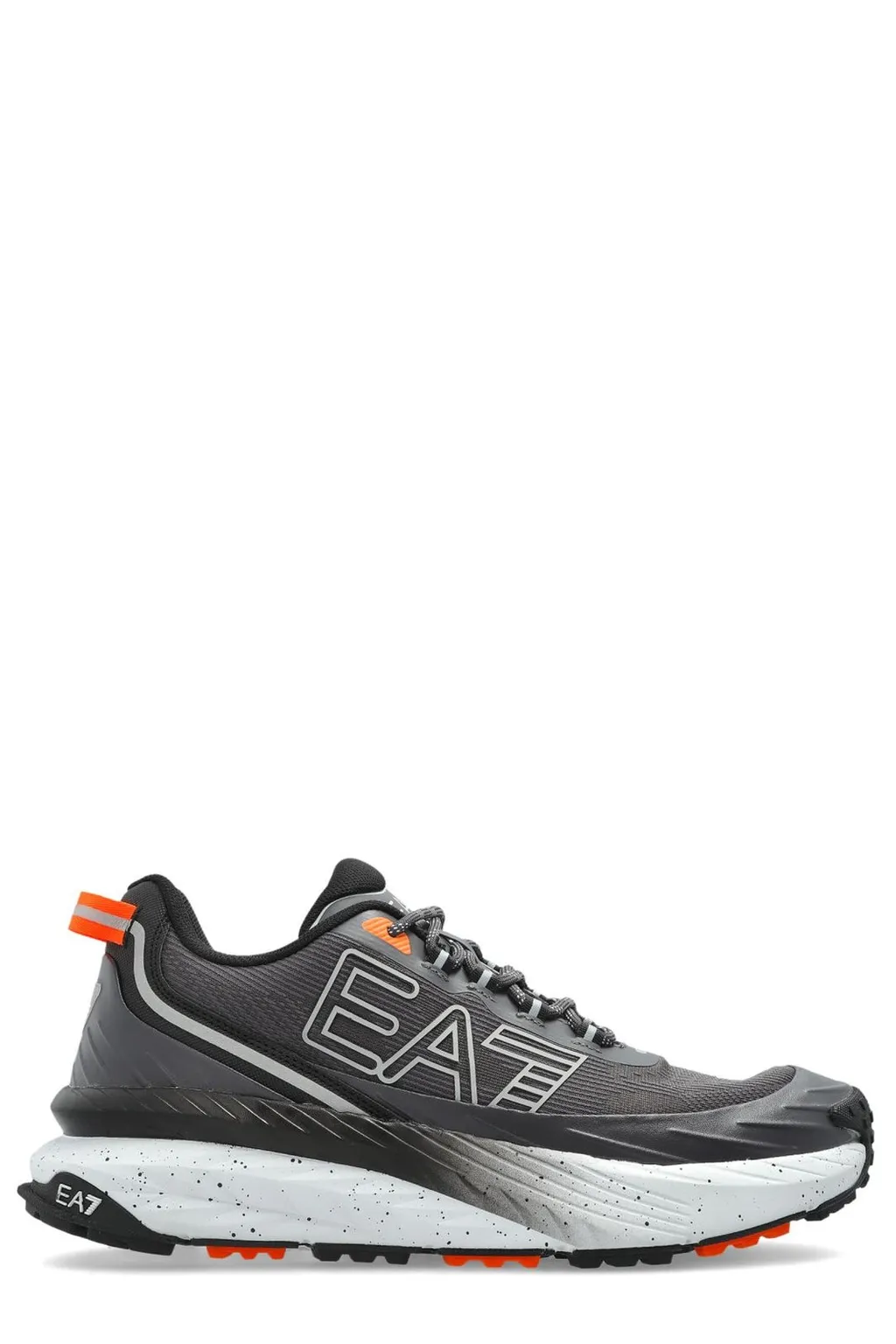 Ea7 Emporio Armani Logo Printed Lace-Up Sneakers
