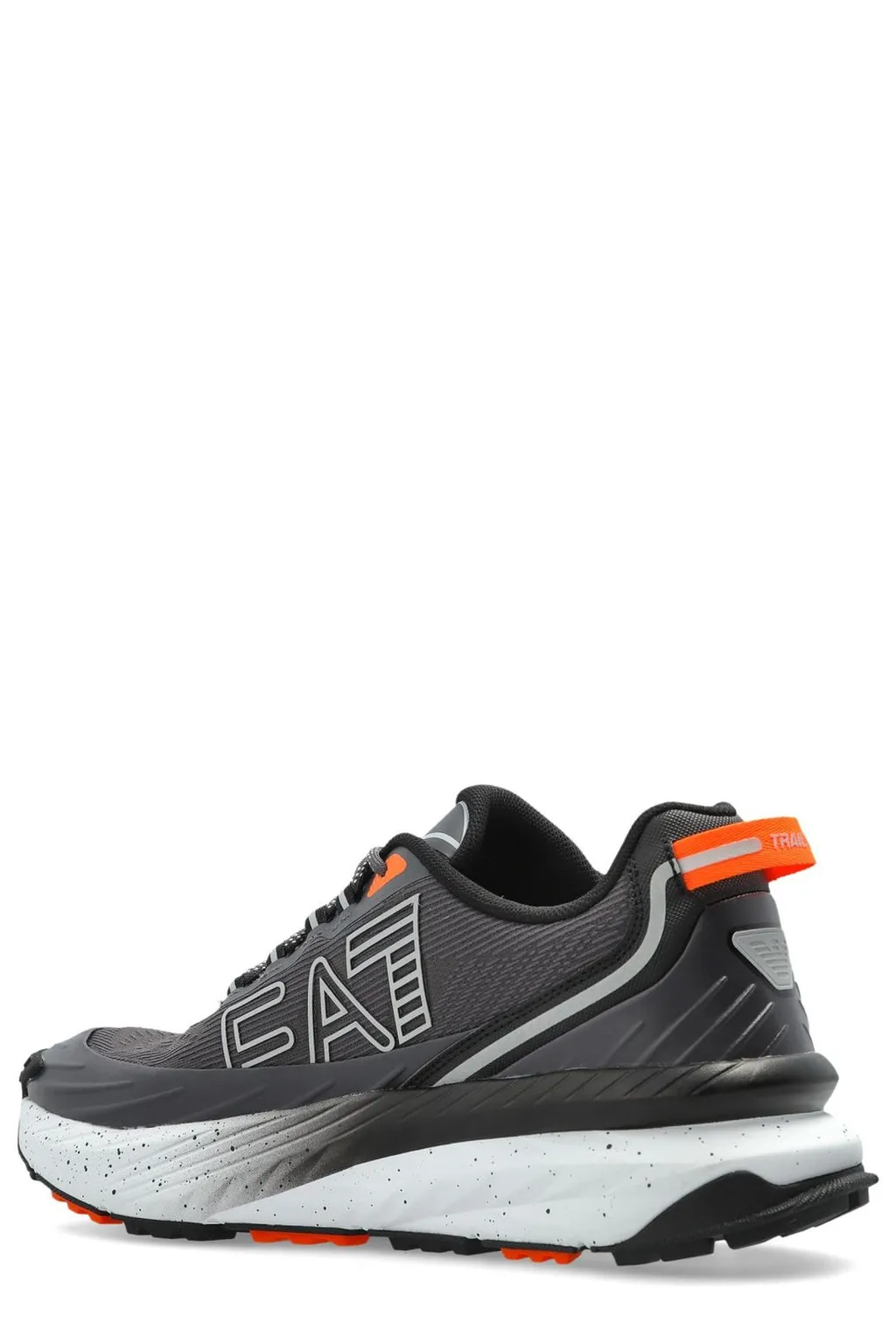 Ea7 Emporio Armani Logo Printed Lace-Up Sneakers