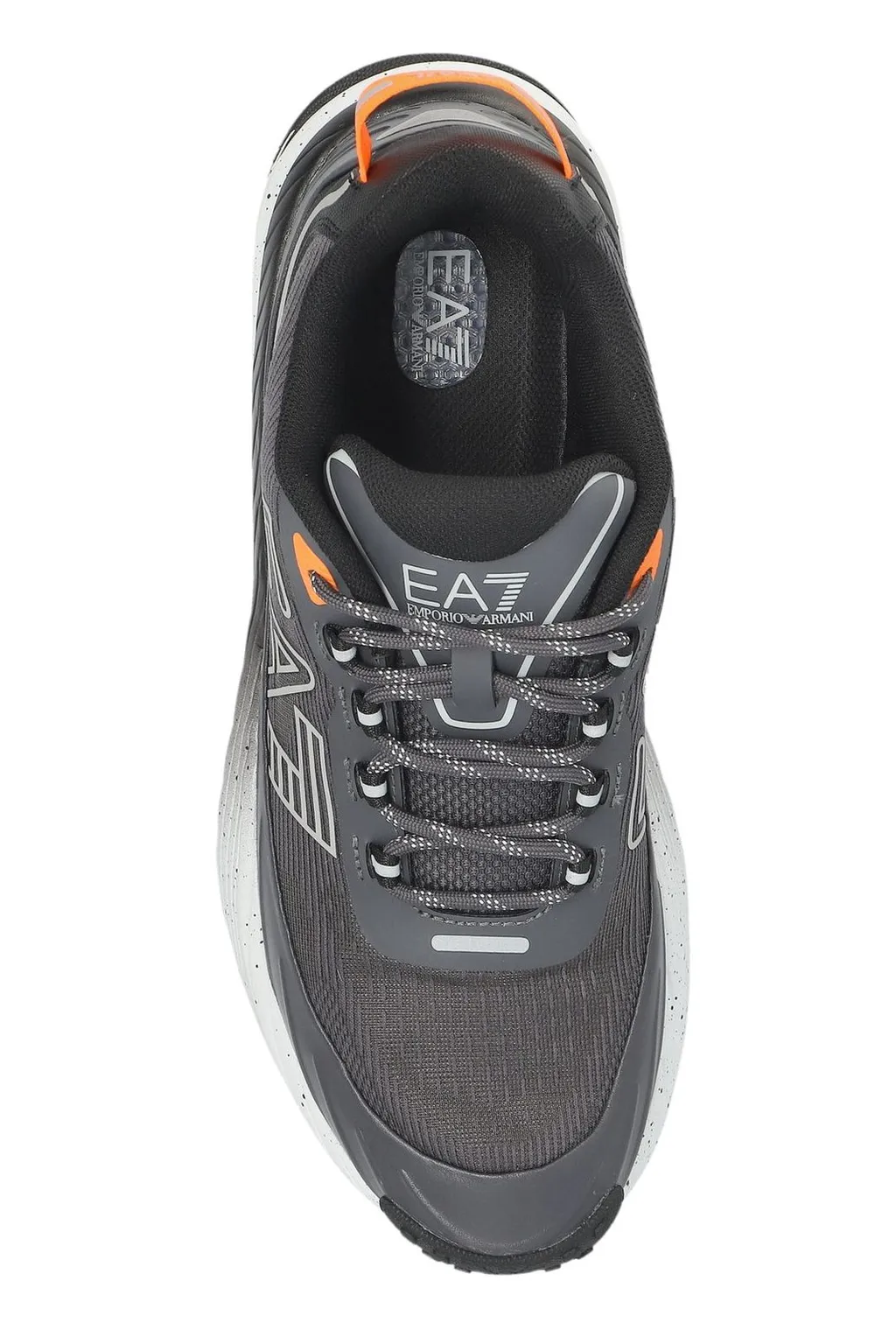 Ea7 Emporio Armani Logo Printed Lace-Up Sneakers