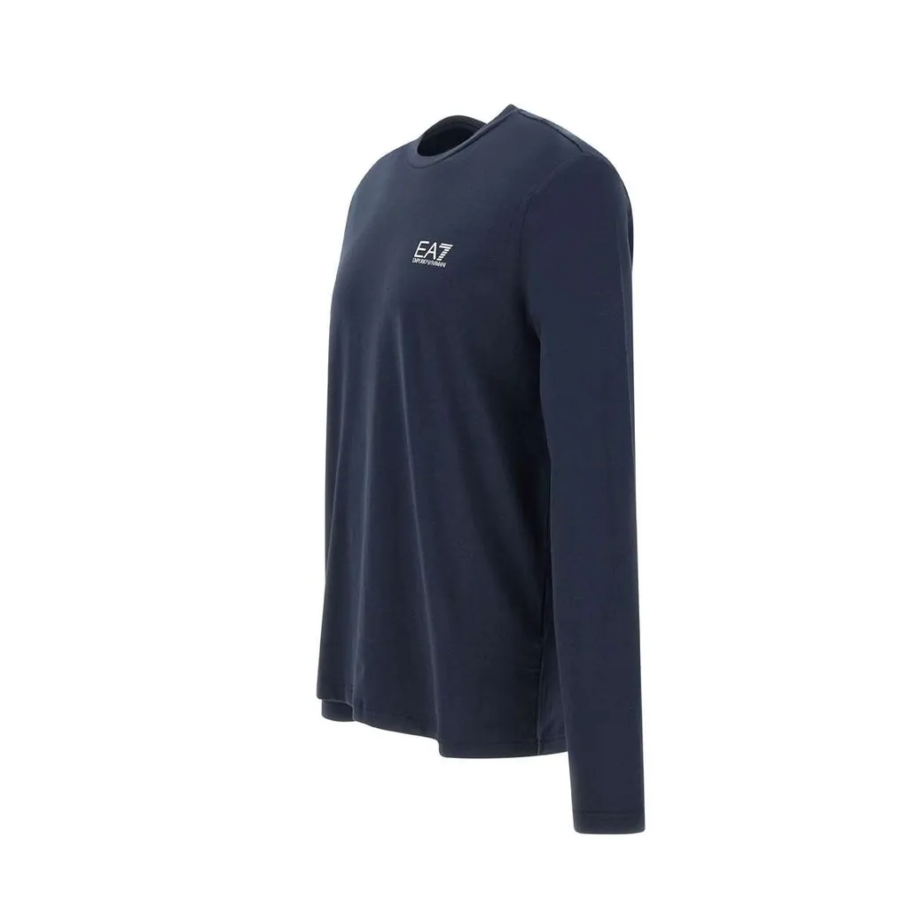 Ea7 Emporio Armani Logo-Printed Long-Sleeved T-Shirt