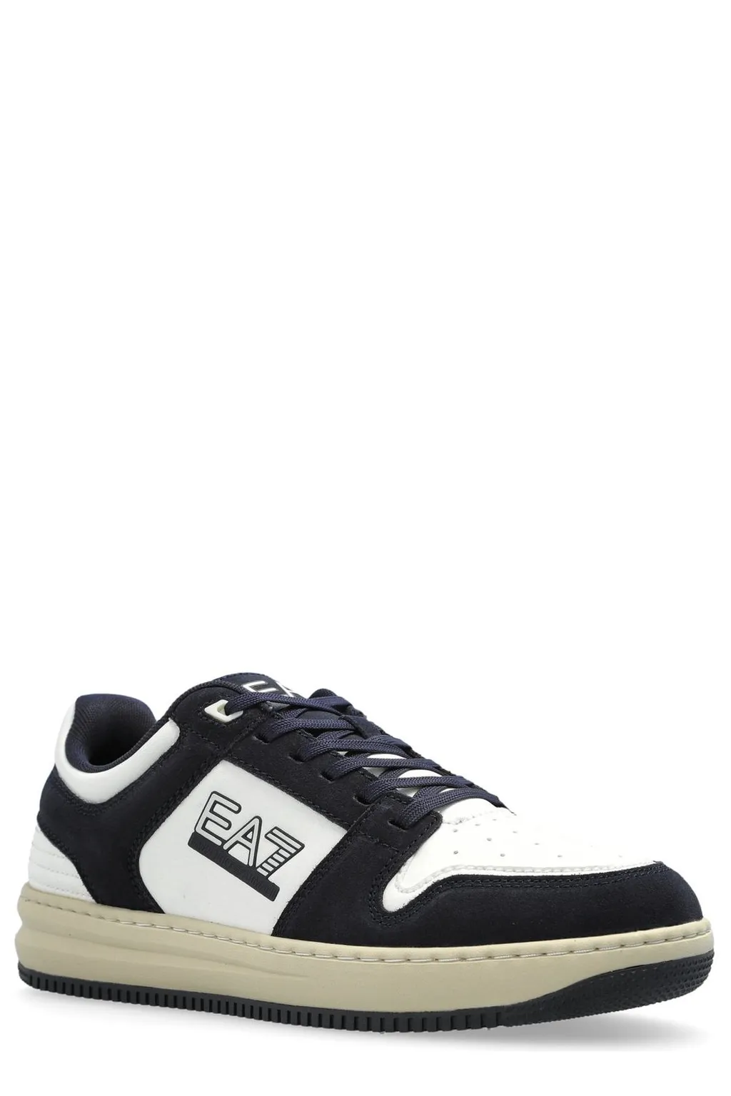 Ea7 Emporio Armani Logo Printed Low-Top Sneakers