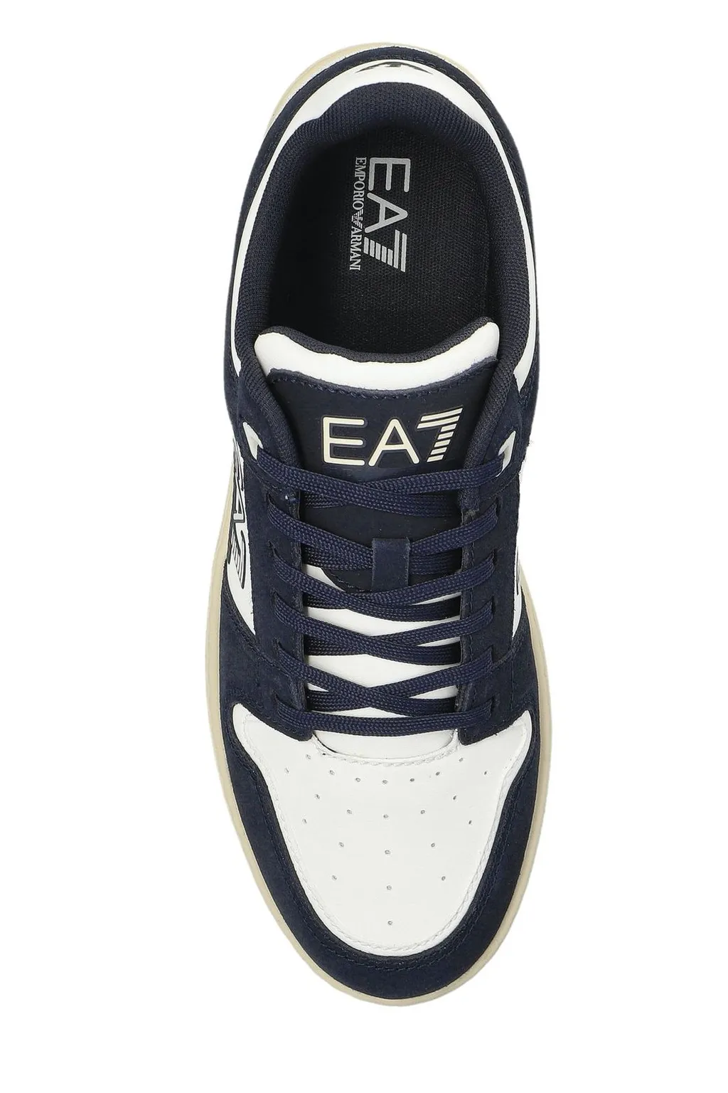 Ea7 Emporio Armani Logo Printed Low-Top Sneakers