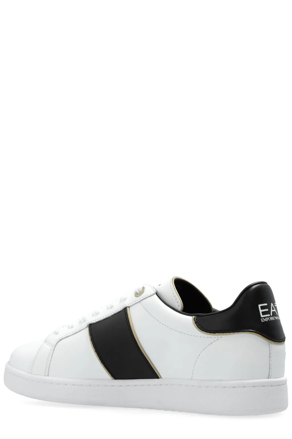 Ea7 Emporio Armani Logo-Printed Lace-Up Sneakers