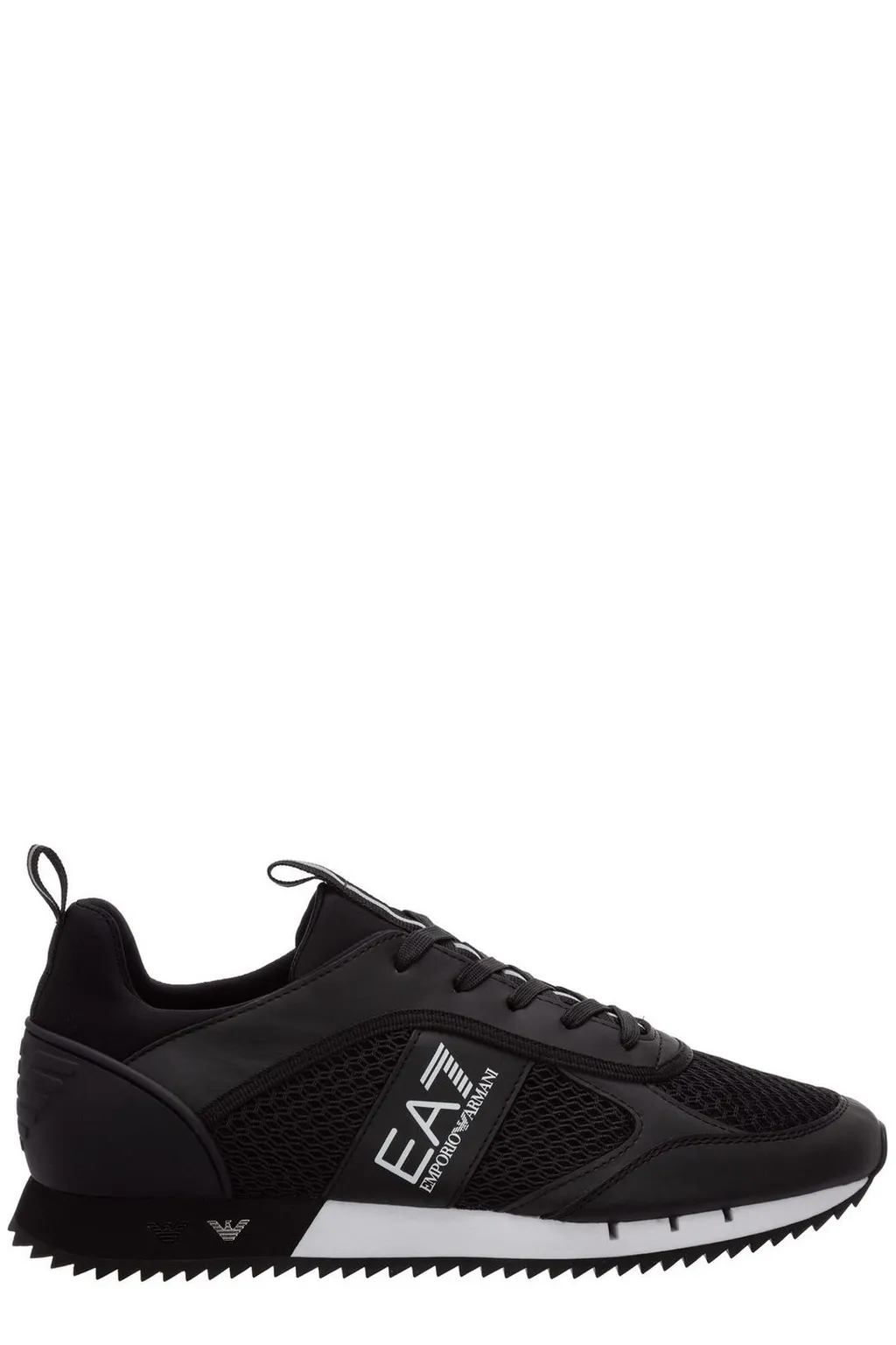Ea7 Emporio Armani Side-Stripe Lace-Up Sneakers