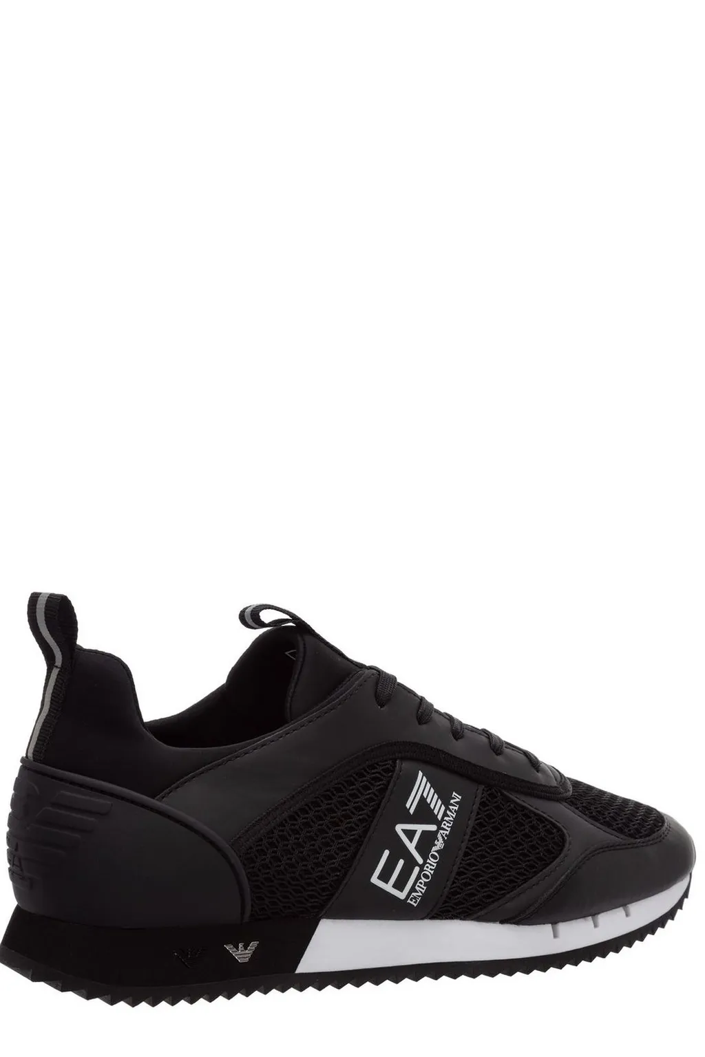 Ea7 Emporio Armani Side-Stripe Lace-Up Sneakers