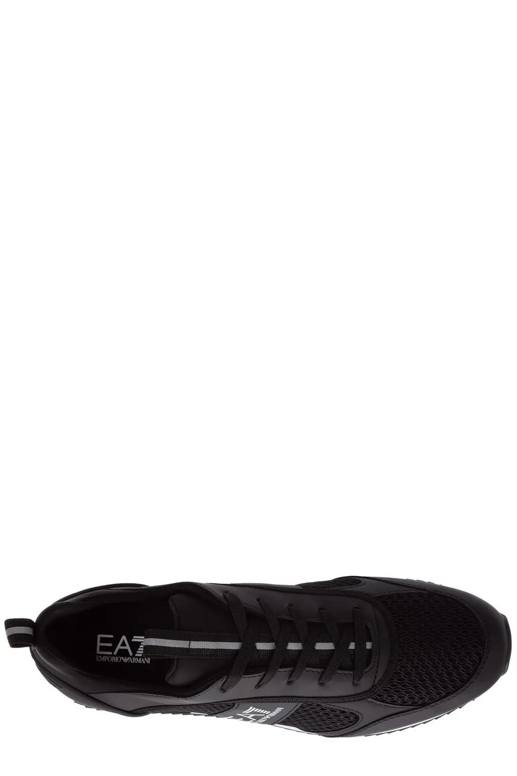 Ea7 Emporio Armani Side-Stripe Lace-Up Sneakers