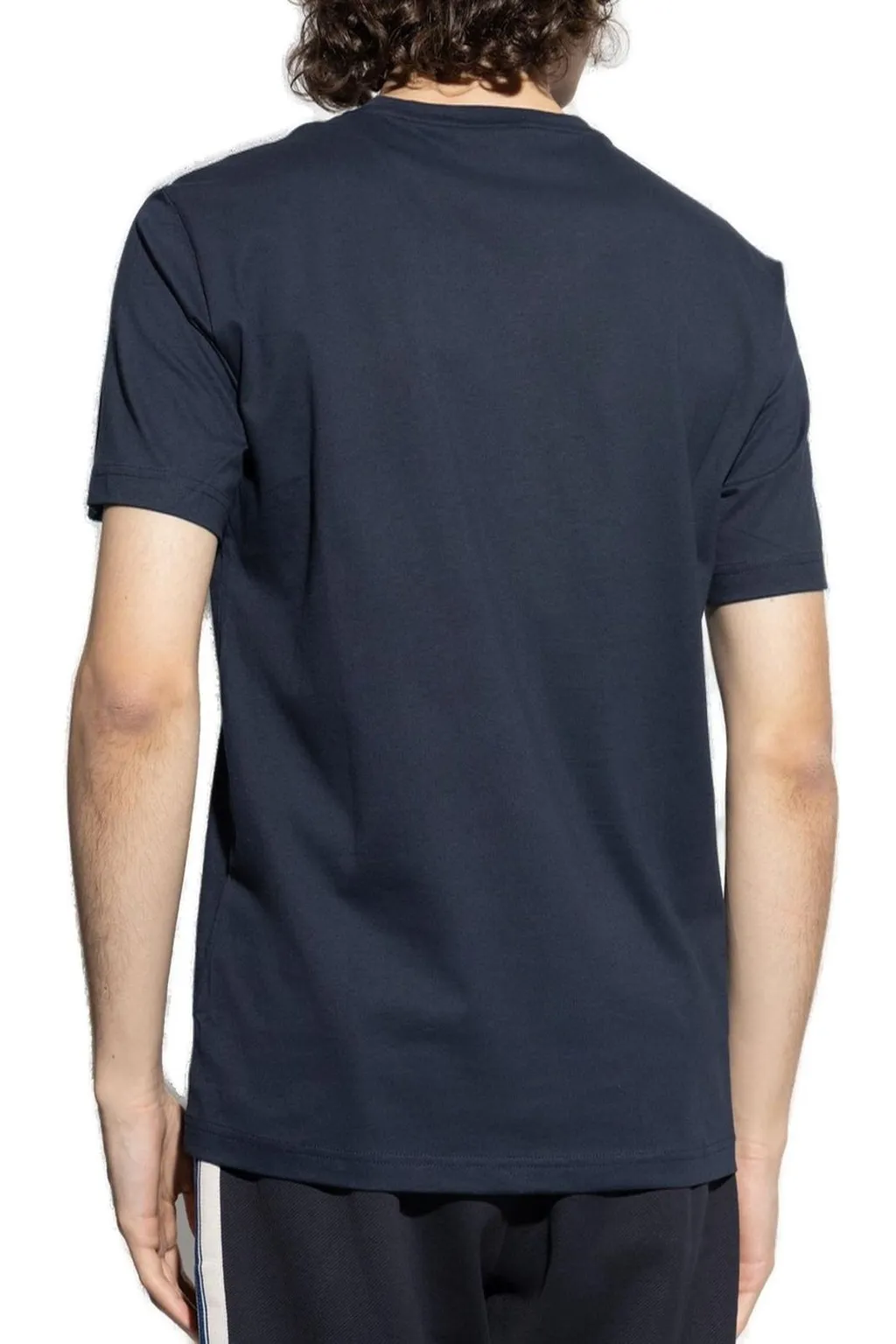 Ea7 Emporio Armani Logo Printed Crewneck T-Shirt