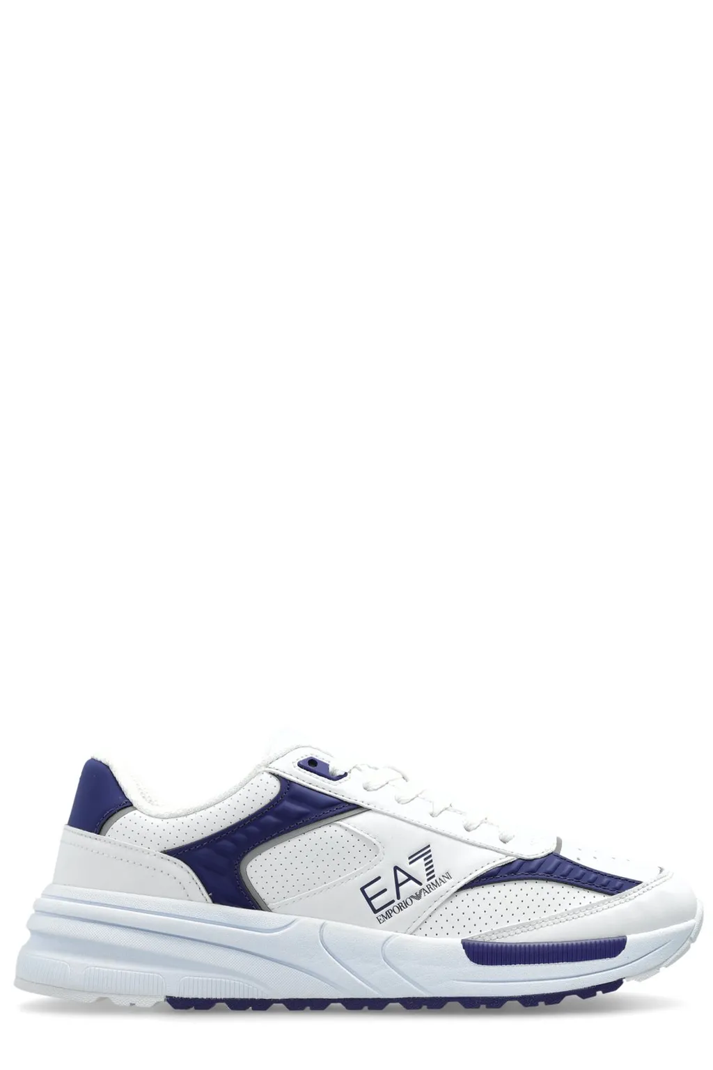 Ea7 Emporio Armani Logo Embossed Sports Shoes