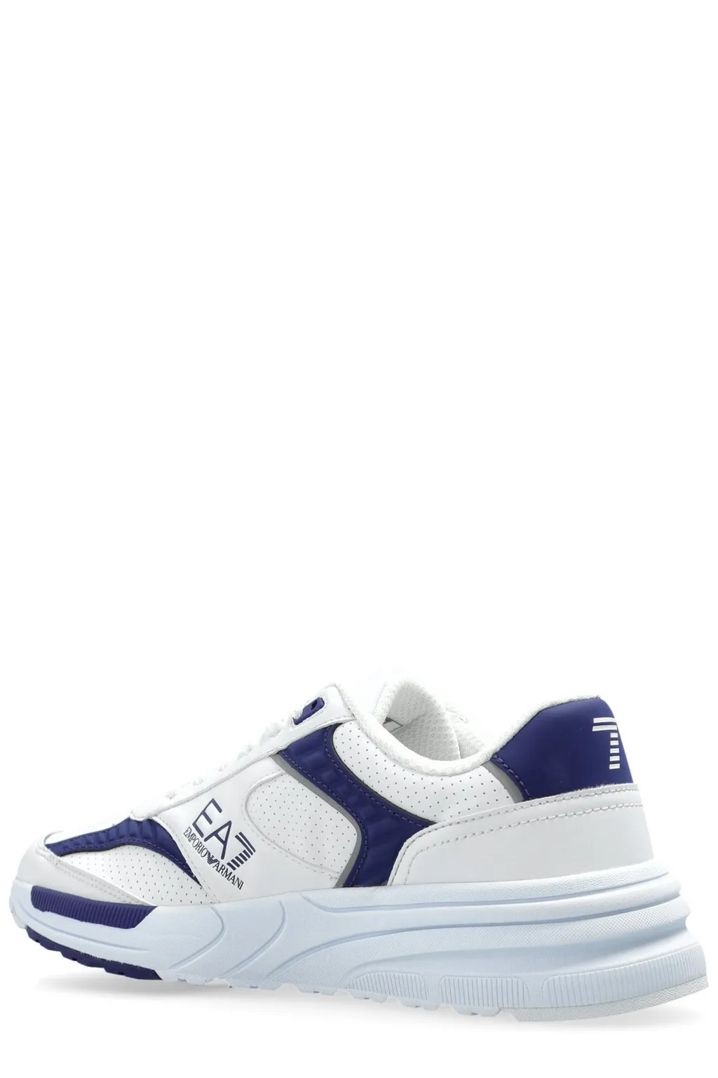 Ea7 Emporio Armani Logo Embossed Sports Shoes