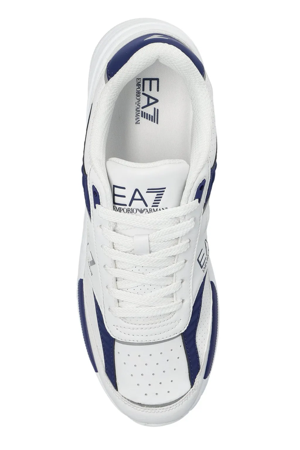 Ea7 Emporio Armani Logo Embossed Sports Shoes
