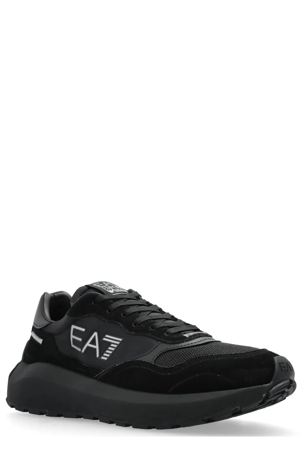 Ea7 Emporio Armani Logo Detail Sneakers