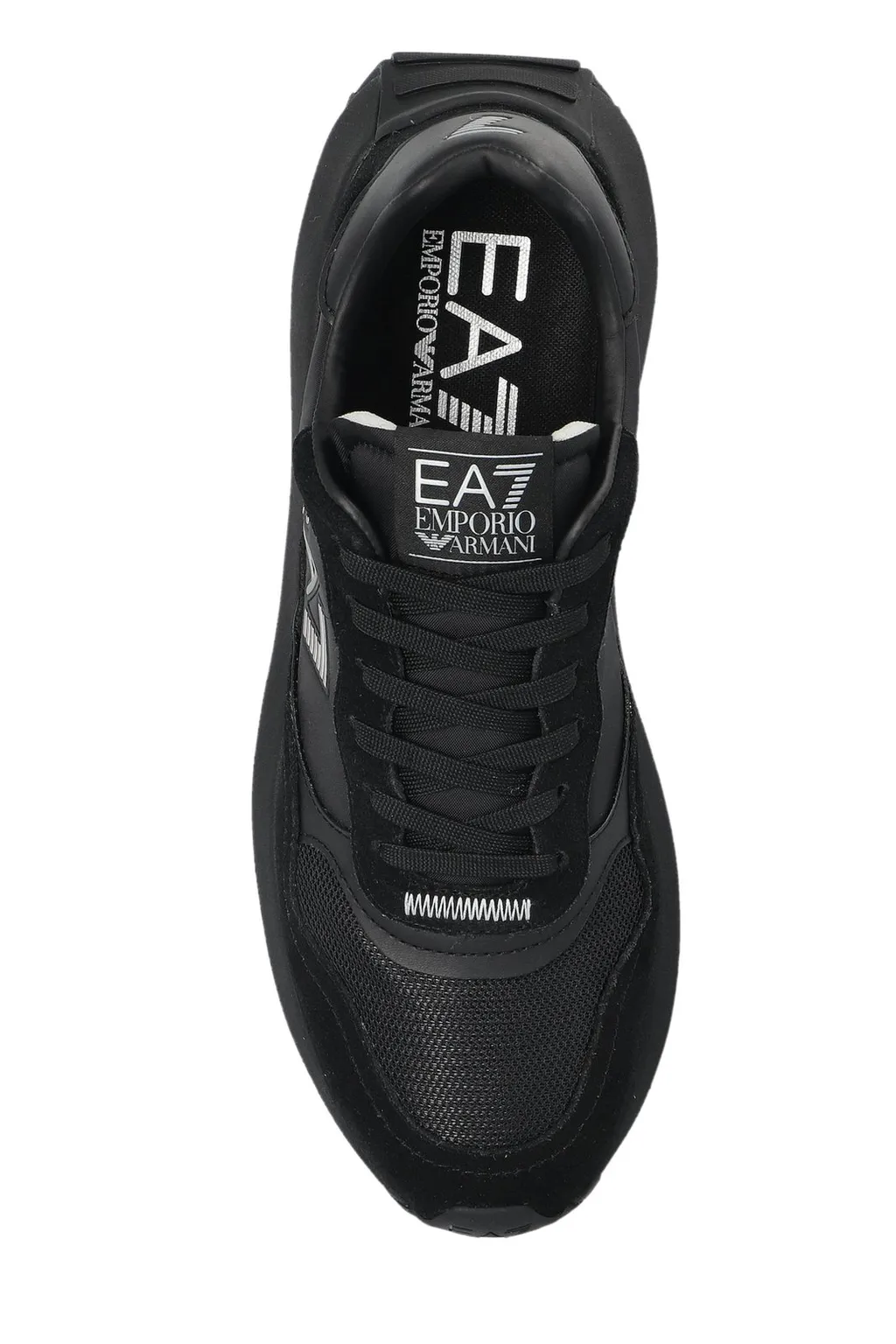 Ea7 Emporio Armani Logo Detail Sneakers