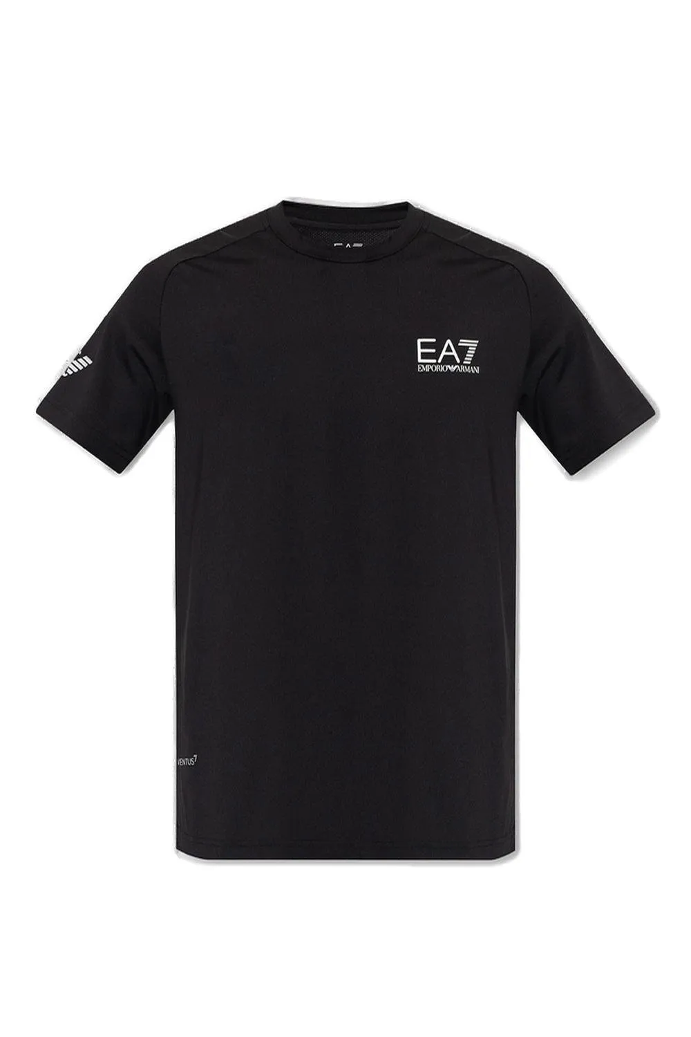 Ea7 Emporio Armani Logo-Printed Crewneck T-Shirt