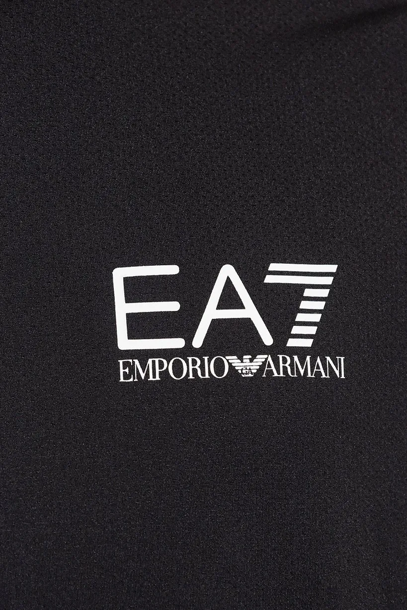 Ea7 Emporio Armani Logo-Printed Crewneck T-Shirt