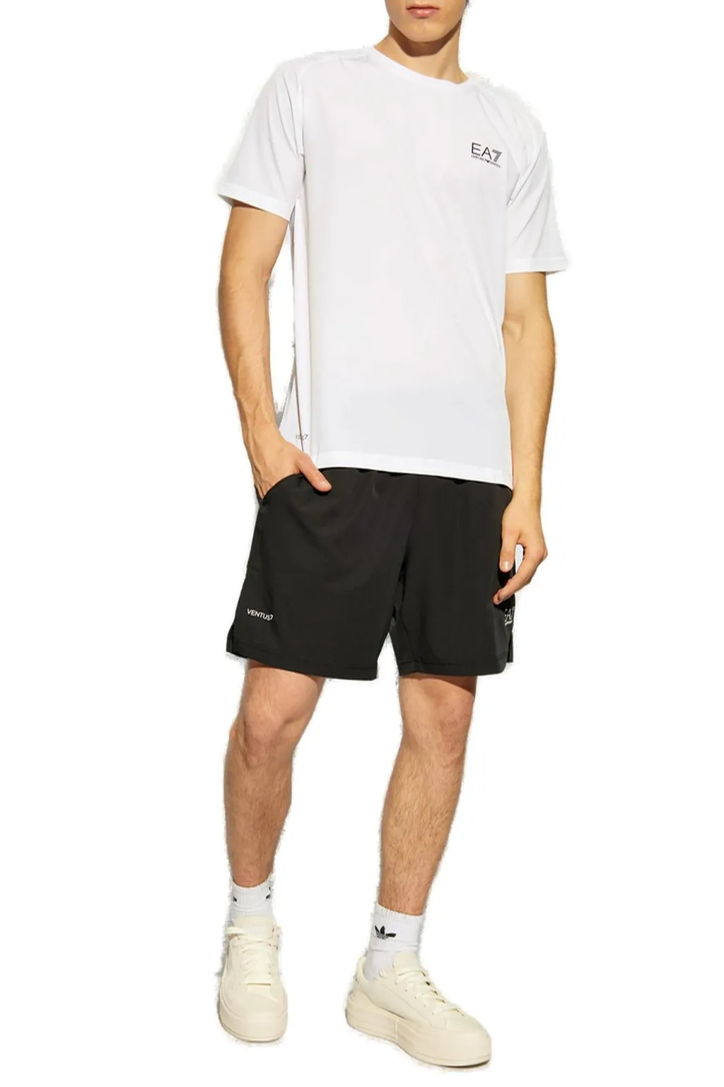 Ea7 Emporio Armani Logo-Printed Two-Piece Tracksuit