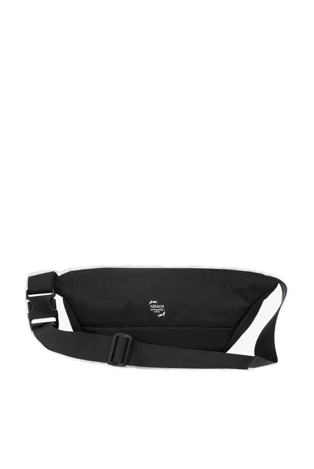 Ea7 Emporio Armani Logo-Printed Zipped Belt Bag